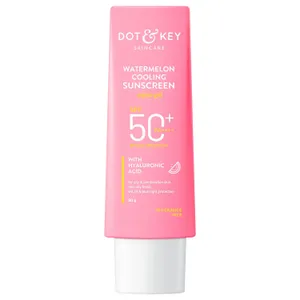 Dot & Key Watermelon Cooling Sunscreen SPF 50+ PA++++ with Hyaluronic Acid 80g